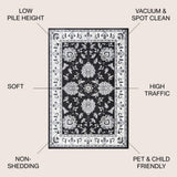 Buluko Cherie French Cottage Area Rug