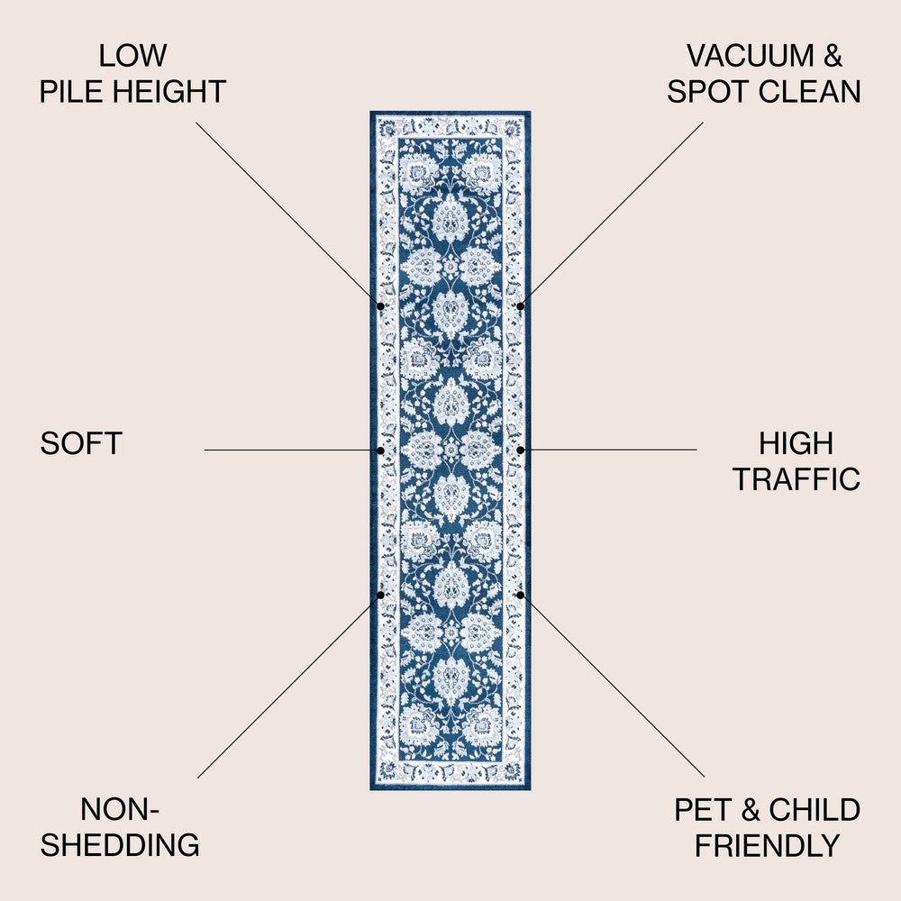 Buluko Cherie French Cottage Area Rug