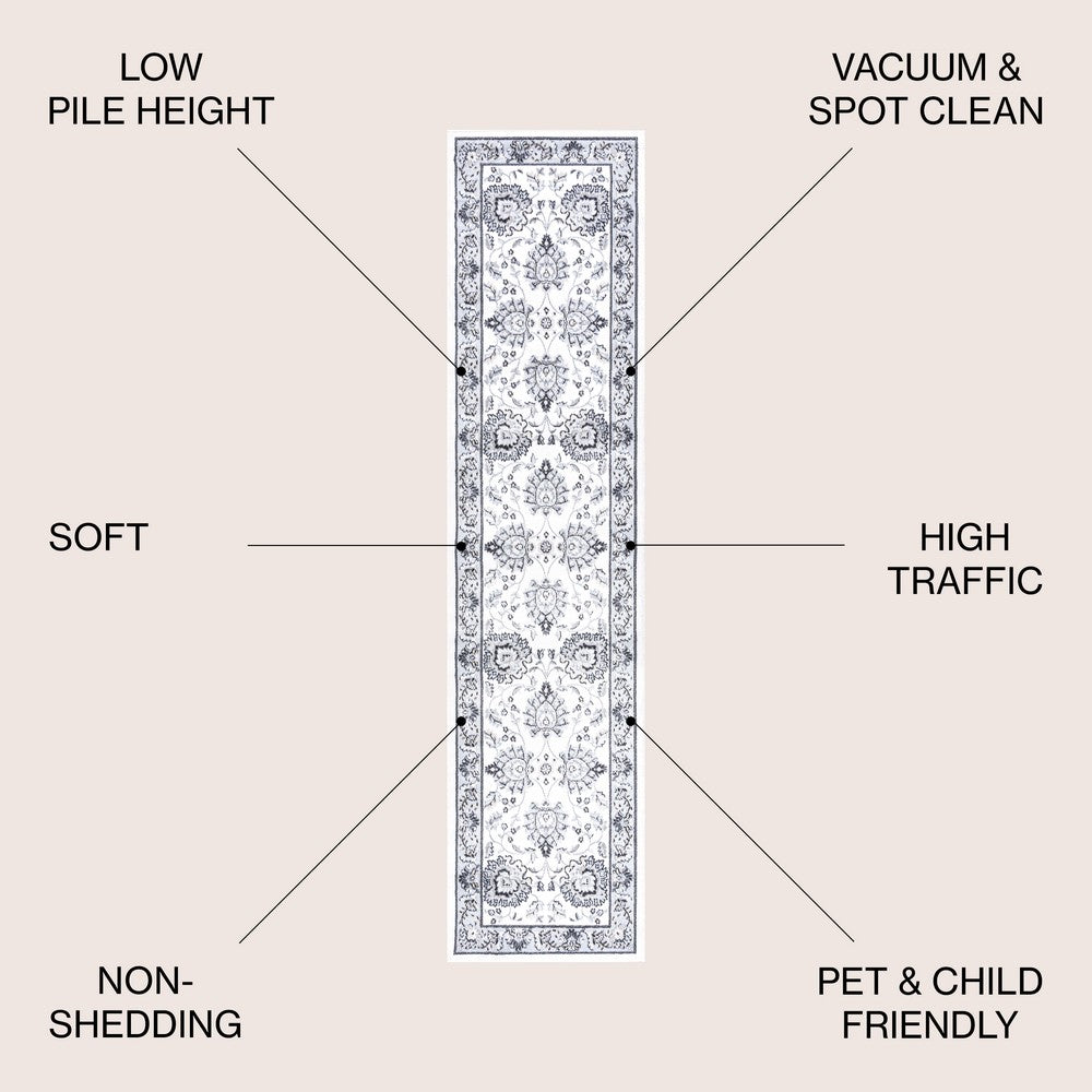 Buluko Cherie French Cottage Area Rug