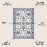 Buluko Cherie French Cottage Area Rug