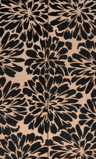 Oakhollow Modern Floral Foldable Waterproof Reversible Plastic Straw Area Rug