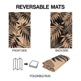 Rivermoss Classic Botanical Foldable Waterproof Reversible Plastic Straw Area Rug