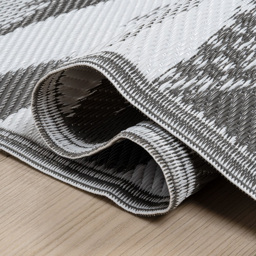 Rivermoss Classic Botanical Foldable Waterproof Reversible Plastic Straw Area Rug