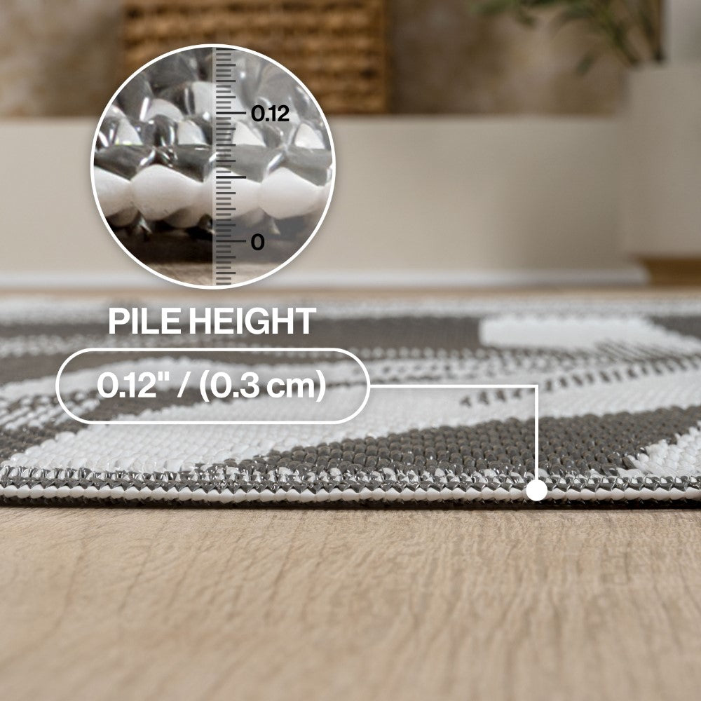 Rivermoss Classic Botanical Foldable Waterproof Reversible Plastic Straw Area Rug