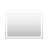 Mike Rectangular Frameless Anti-Fog Aluminum Front/Back-lit Tri-color LED Bathroom Vanity Mirror with Smart Touch Control