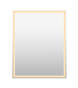 Mike Rectangular Frameless Anti-Fog Aluminum Front/Back-lit Tri-color LED Bathroom Vanity Mirror with Smart Touch Control