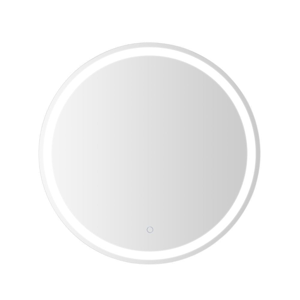 Sammy 27" Round Frameless Anti-Fog LED Vanity Mirror