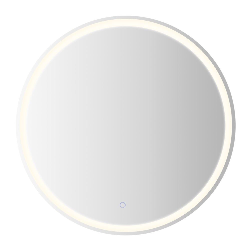 Sammy 27" Round Frameless Anti-Fog LED Vanity Mirror