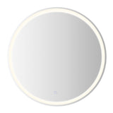 Sammy 27" Round Frameless Anti-Fog LED Vanity Mirror