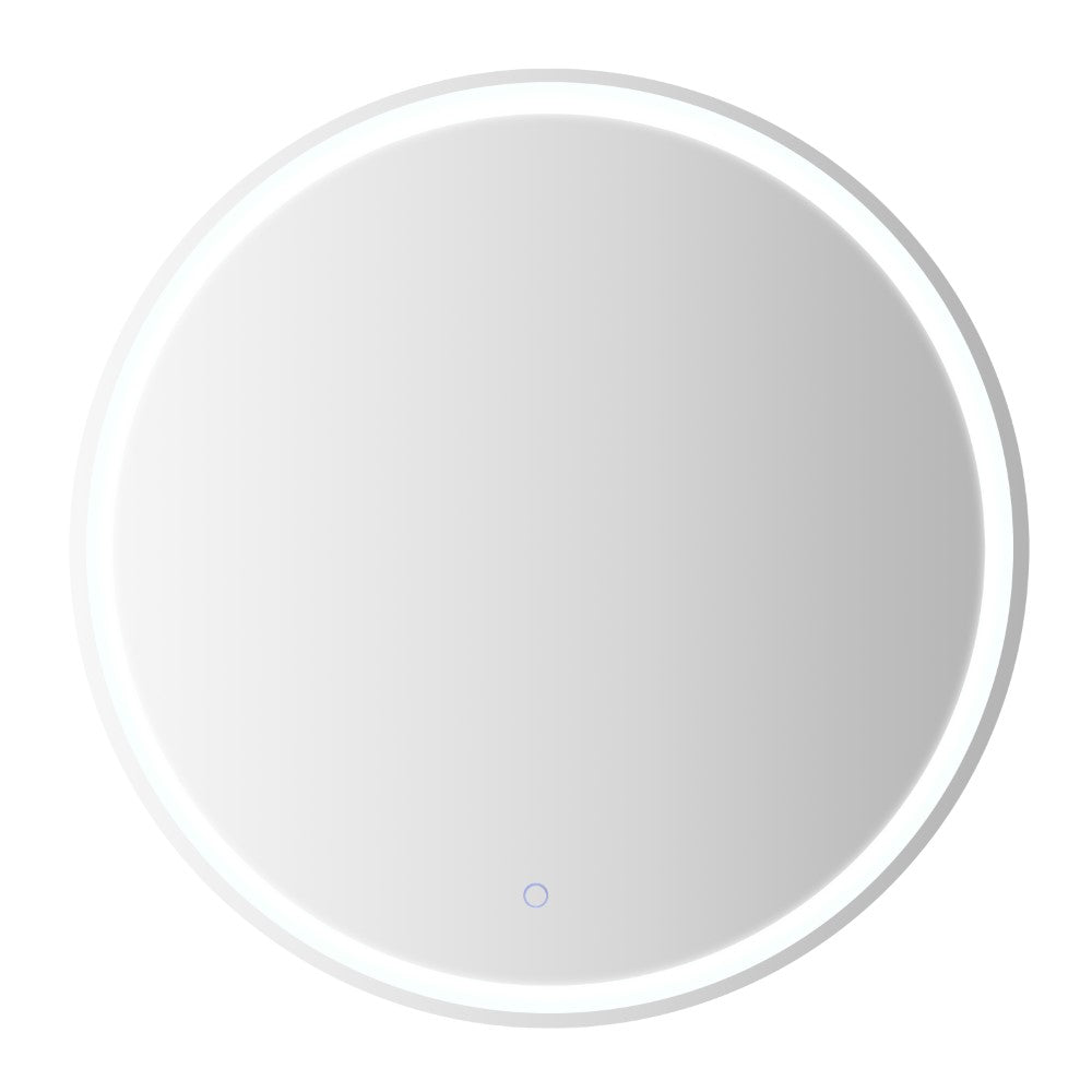 Sammy 27" Round Frameless Anti-Fog LED Vanity Mirror