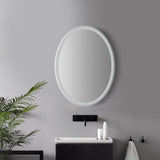Sammy 27" Round Frameless Anti-Fog LED Vanity Mirror