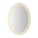 Sammy 27" Round Frameless Anti-Fog LED Vanity Mirror