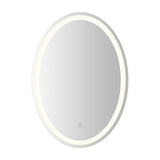Sammy 27" Round Frameless Anti-Fog LED Vanity Mirror