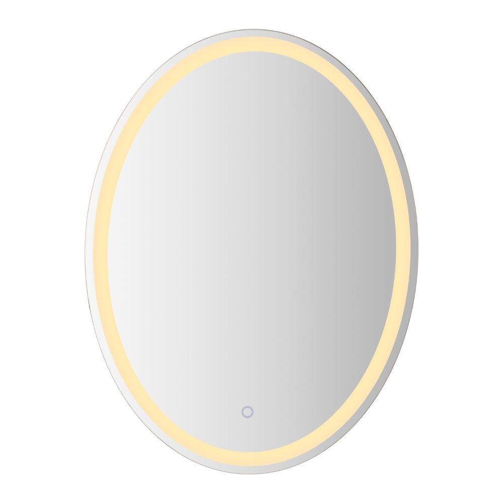 Sammy 27" Round Frameless Anti-Fog LED Vanity Mirror