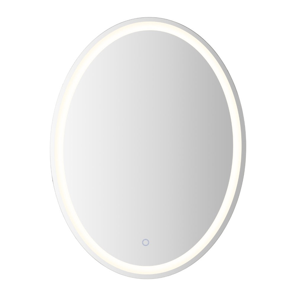Sammy 27" Round Frameless Anti-Fog LED Vanity Mirror