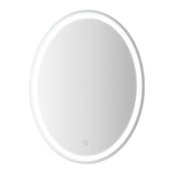 Sammy 27" Round Frameless Anti-Fog LED Vanity Mirror