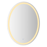 Sammy 27" Round Frameless Anti-Fog LED Vanity Mirror