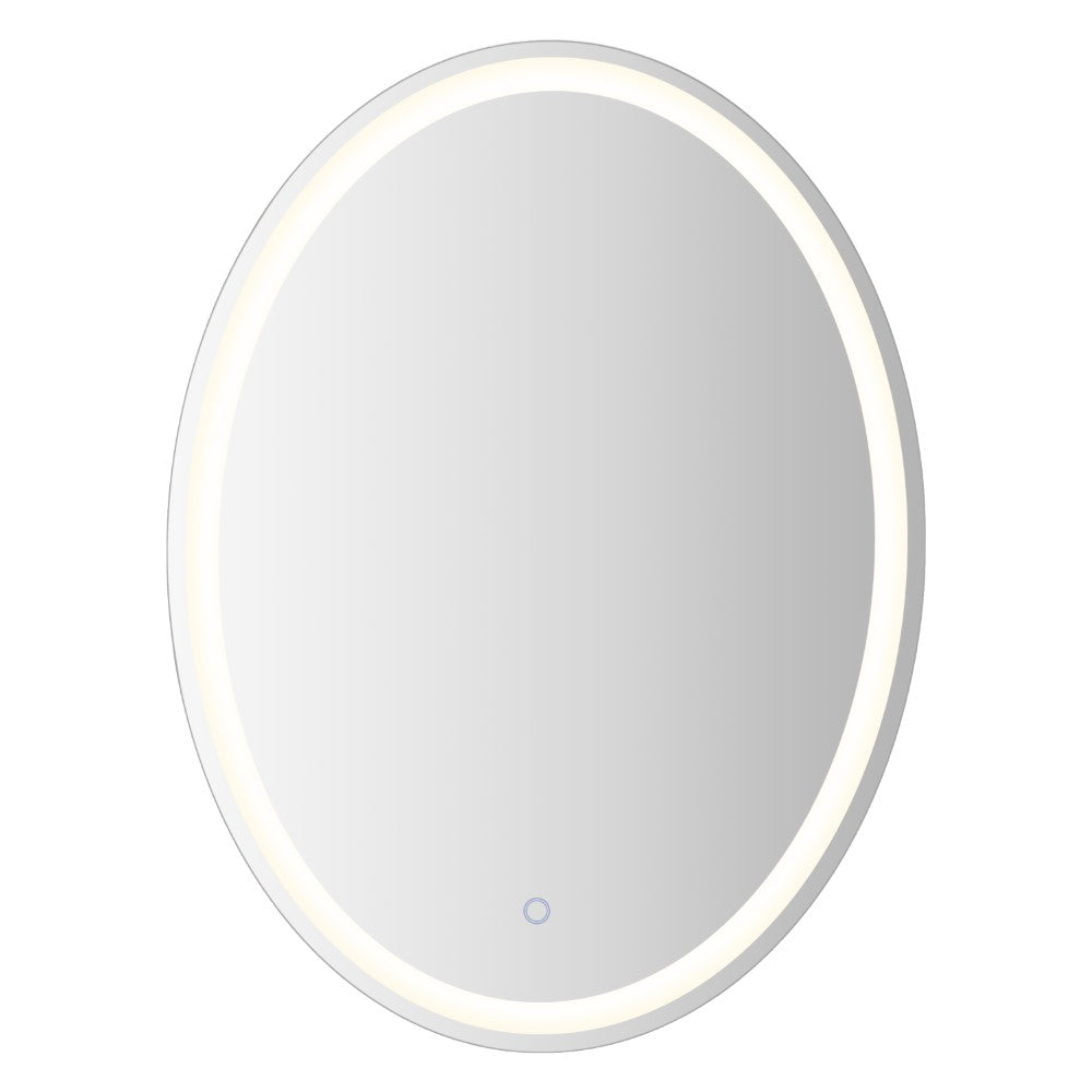 Sammy 27" Round Frameless Anti-Fog LED Vanity Mirror