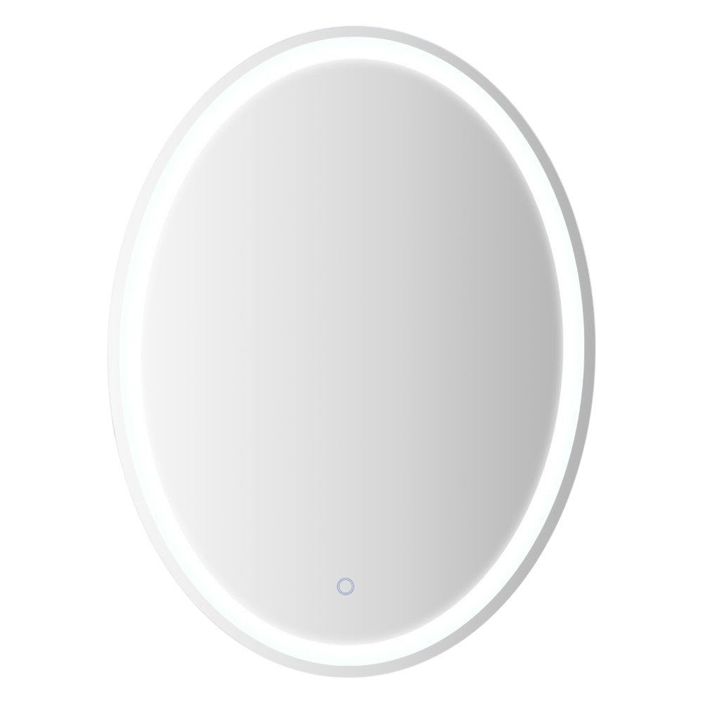 Sammy 27" Round Frameless Anti-Fog LED Vanity Mirror
