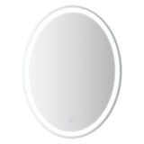 Sammy 27" Round Frameless Anti-Fog LED Vanity Mirror