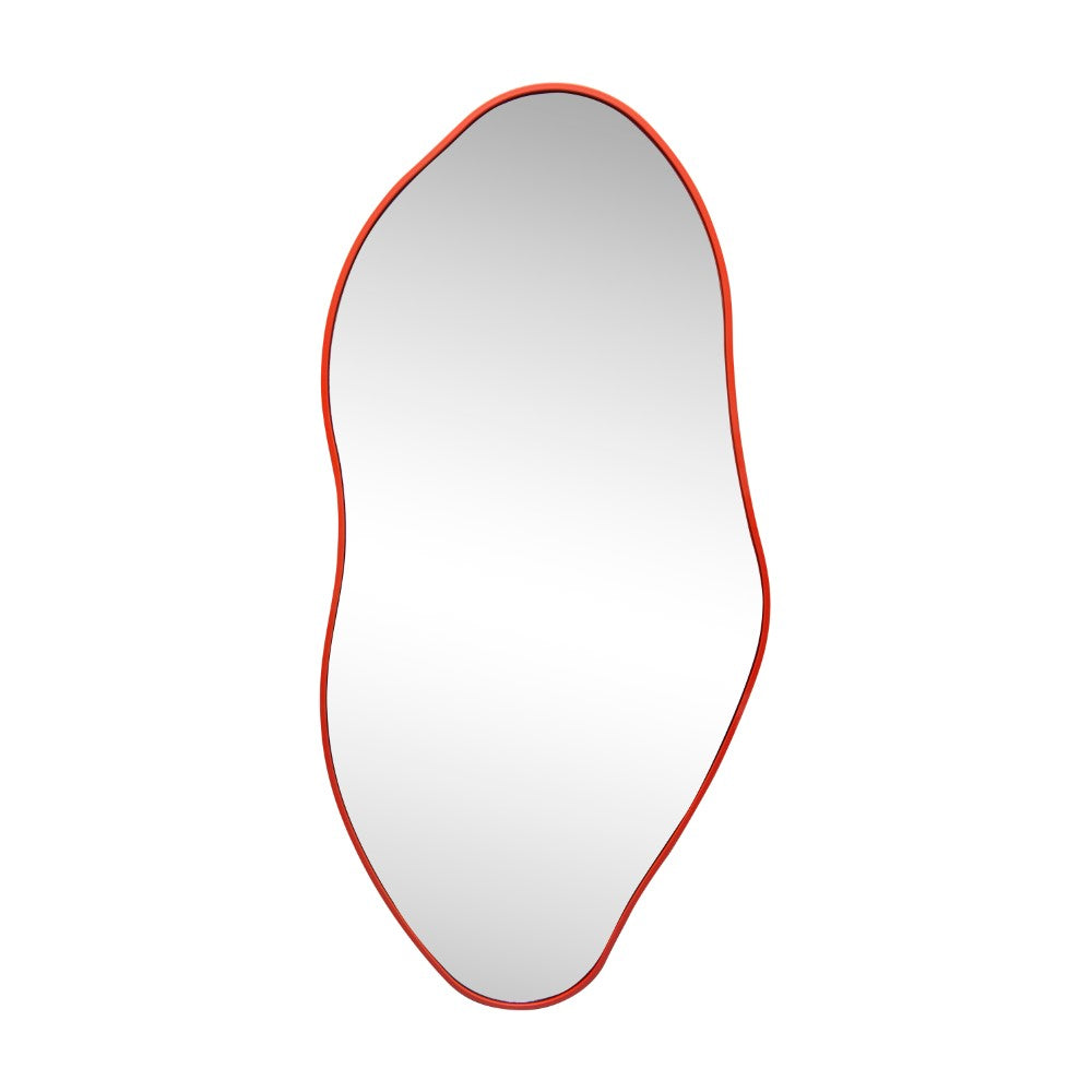 Jackson 20 in. W x 42 in. H Large Irregular Framed Decorative Wall Mirror