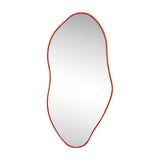 Jackson 20 in. W x 42 in. H Large Irregular Framed Decorative Wall Mirror