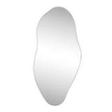 Jackson 20 in. W x 42 in. H Large Irregular Framed Decorative Wall Mirror