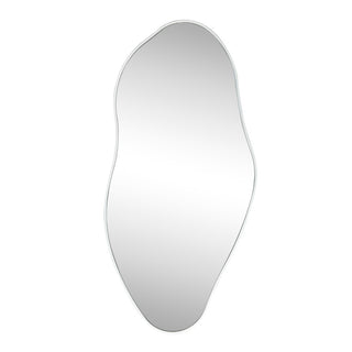 Jackson 20 in. W x 42 in. H Large Irregular Framed Decorative Wall Mirror