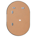Nova 24 in. W x 36 in. H Medium Oval Metal Framed Wall Mirror