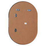 Nova 24 in. W x 36 in. H Medium Oval Metal Framed Wall Mirror