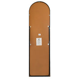 Clarity 16 in. W x 59 in. H Large Arched Metal Framed Floor Full-Length Mirror