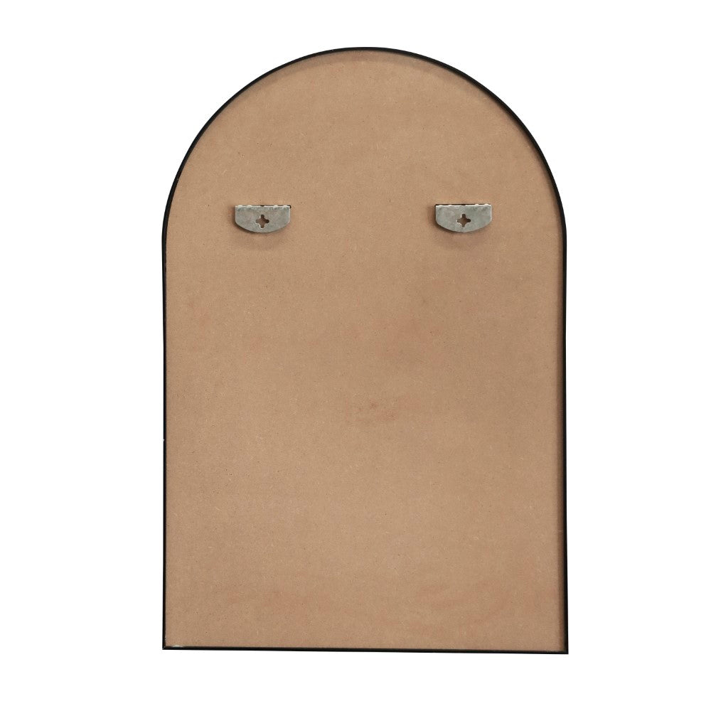 Oryn Small Arched Metal Framed Wall Mounted Mirror