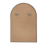 Oryn Small Arched Metal Framed Wall Mounted Mirror