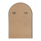 Oryn Small Arched Metal Framed Wall Mounted Mirror