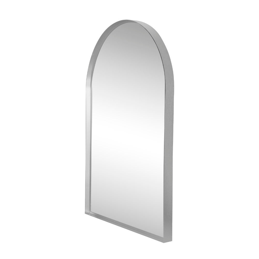 Oryn Small Arched Metal Framed Wall Mounted Mirror