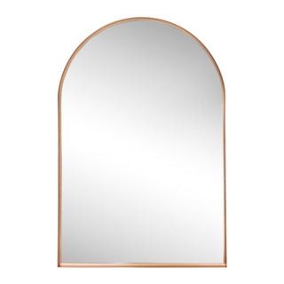 Oryn Small Arched Metal Framed Wall Mounted Mirror