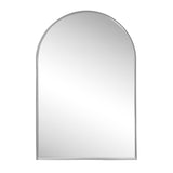 Oryn Small Arched Metal Framed Wall Mounted Mirror