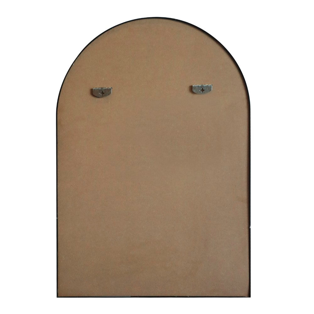 Oryn Small Arched Metal Framed Wall Mounted Mirror