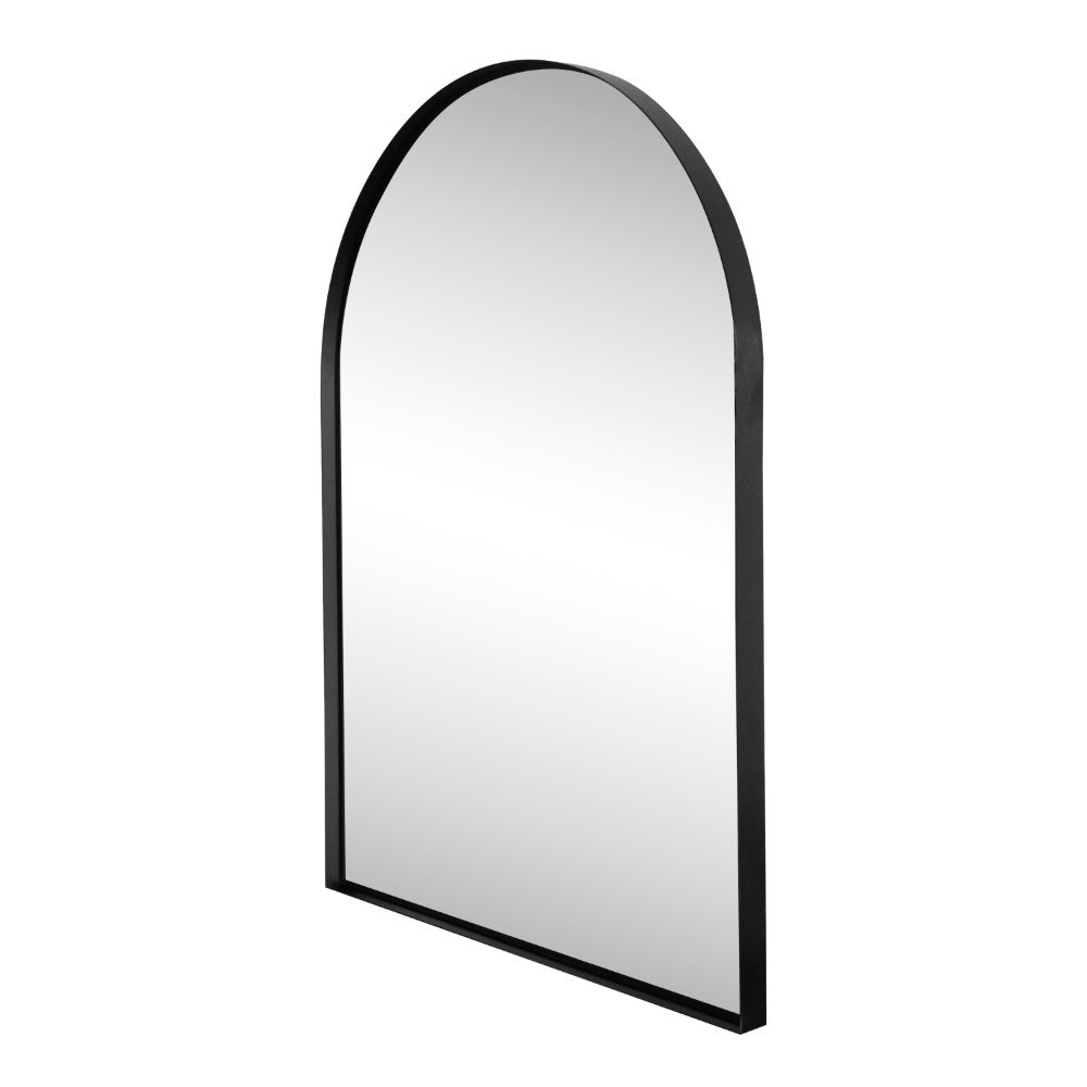 Oryn Small Arched Metal Framed Wall Mounted Mirror