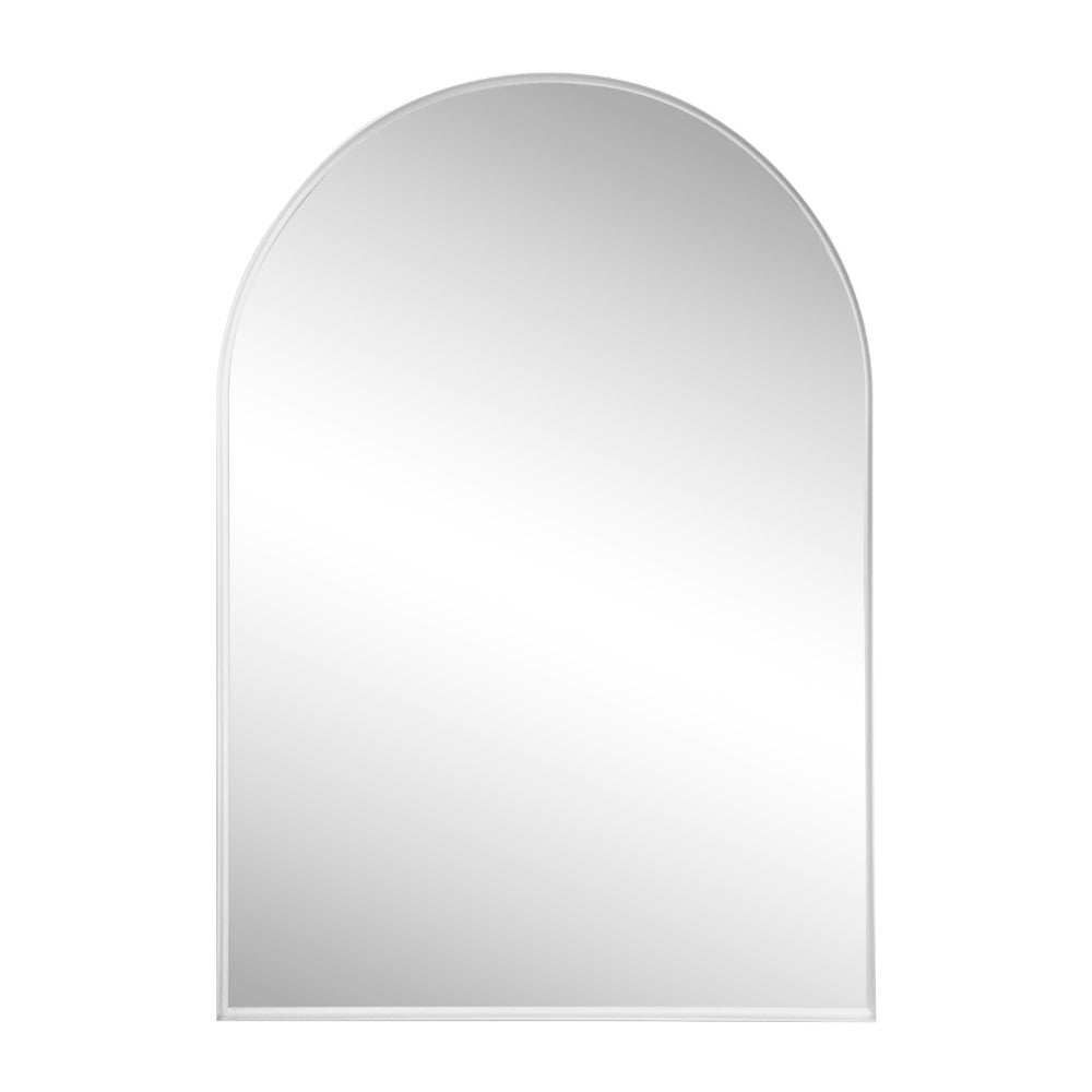 Oryn Small Arched Metal Framed Wall Mounted Mirror