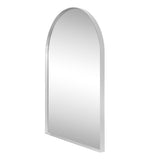 Oryn Small Arched Metal Framed Wall Mounted Mirror