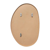 Lumis 24 in. W x 36 in. H Medium Irregular Oval Metal Framed Wall Mounted Mirror