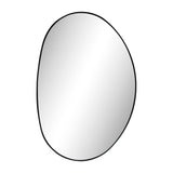 Lumis 24 in. W x 36 in. H Medium Irregular Oval Metal Framed Wall Mounted Mirror