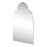 Elvara 24 in. W x 36 in. H Medium Top Arch Metal Framed Wall Mounted Mirror