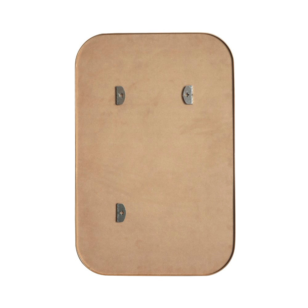 Sivo 24 in. W x 36 in. H Medium Rounded Rectangular Metal Framed Wall Mounted Mirror