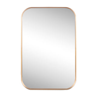 Sivo 24 in. W x 36 in. H Medium Rounded Rectangular Metal Framed Wall Mounted Mirror