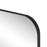 Sivo 24 in. W x 36 in. H Medium Rounded Rectangular Metal Framed Wall Mounted Mirror
