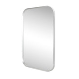 Sivo 24 in. W x 36 in. H Medium Rounded Rectangular Metal Framed Wall Mounted Mirror