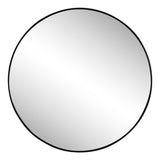 Bloomridge Circle Aluminum Alloy Framed Wall Mounted Mirror