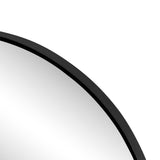 Bloomridge Circle Aluminum Alloy Framed Wall Mounted Mirror